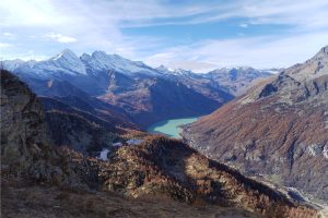 Laghi di Bellagarda visti da bocchetta Fioria