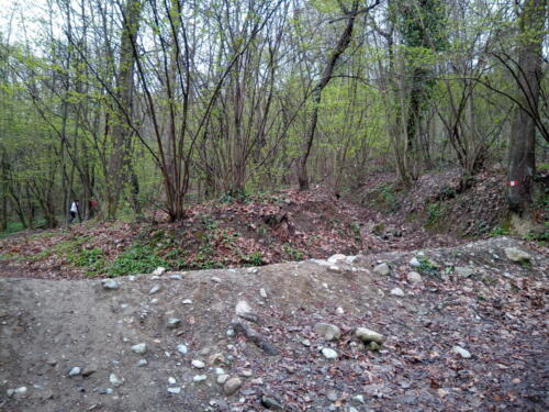 Sentiero 65 per Superga - Incrocio che inganna