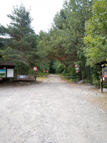 Partenza dal parcheggio Pinea