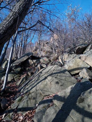Sentiero per il Monte Bernard