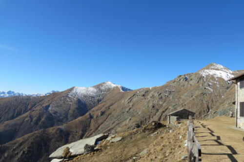 Panorama dal rifugio Alpe Soglia